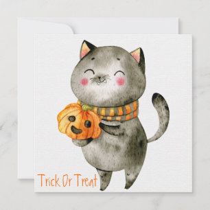 Happy Halloween Weihnachtskarte Feiertagskarte