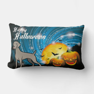 Happy Halloween Weimaraner Lendenkissen