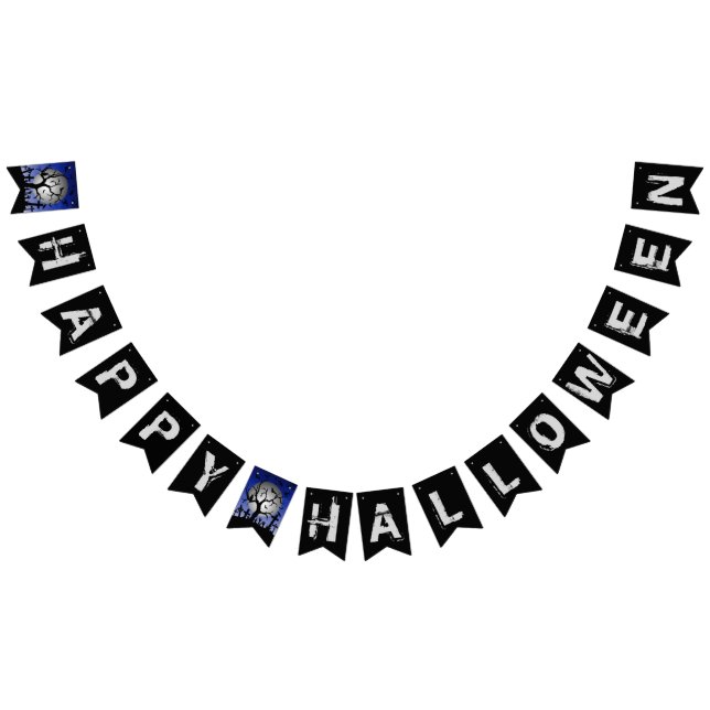 Happy Halloween Wimpelkette (Alle)