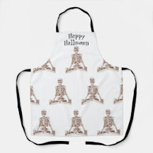 Happy Halloween Yoga-Schürze