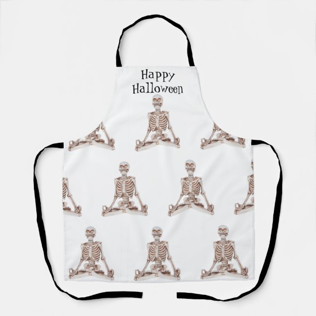 Happy Halloween Yoga-Schürze Schürze (Vorderseite)
