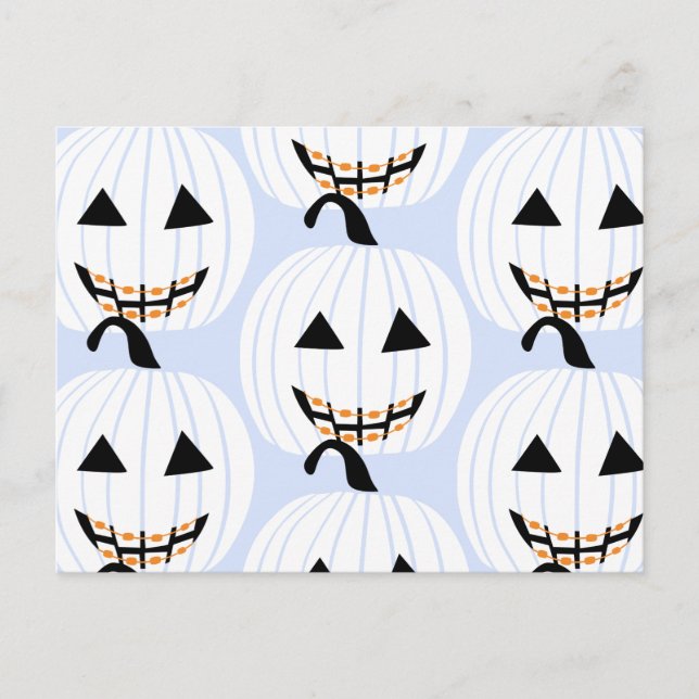 Happy Halloween Zahnarzt Termin Postkarte (Vorderseite)