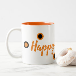 Happy Halloween Zweifarbige Tasse