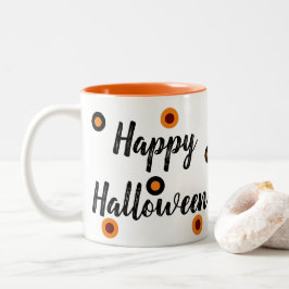 Happy Halloween :-) Zweifarbige Tasse
