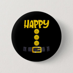 Happy Halloween ZwergKostümfarbenanpassung Button