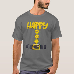 Happy Halloween ZwergKostümfarbenanpassung T-Shirt
