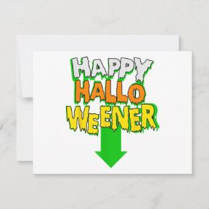 Happy Halloweener Funny Halloween Einladung