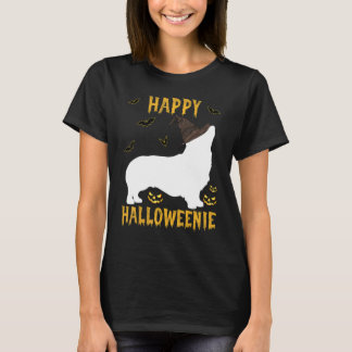 Happy Halloweiner Dackel Hund Kostüm Corgi Hallowe T-Shirt