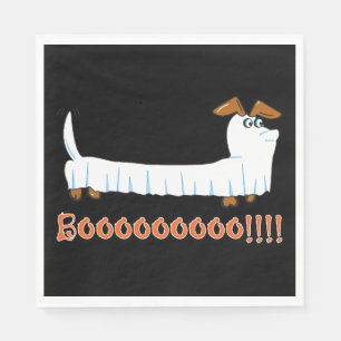 Happy Halloweiner Serviette