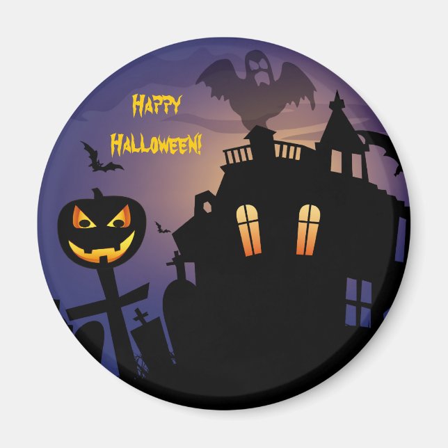 Happy Haloween Magnet (Vorne)