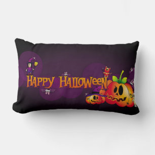 Happy Haloween Spooky Friends Lendenkissen