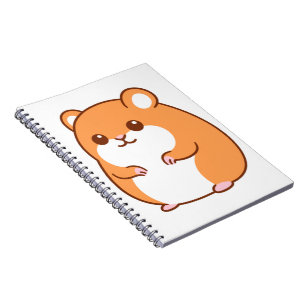 Happy Hamster Foto Notebook Notizblock
