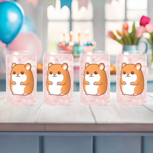 Happy Hamster Glasses Dosenglas (Insitu (Baby Party))