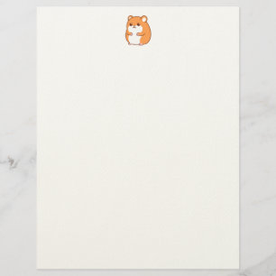 Happy Hamster Letterhead Briefbogen