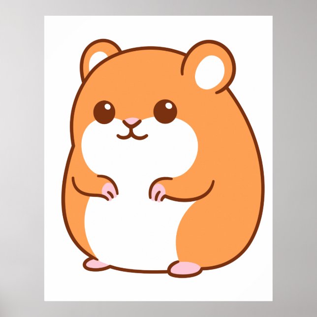 Happy Hamster Poster (Vorne)