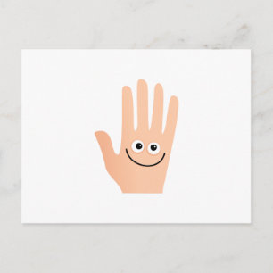 Happy Hand Postkarte