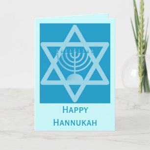 Happy Hannukah Feiertagskarte