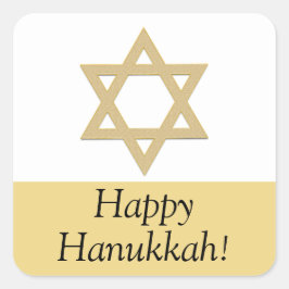Happy Hanukkah Aufkleber