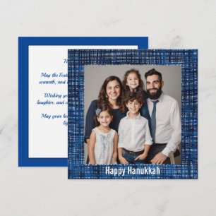 🕎 Happy Hanukkah, benutzerdefinierter Text Feiertagskarte