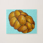 Happy Hanukkah Chanukah Challah Brot Loaf<br><div class="desc">Puzzle bietet eine originelle Illustration eines Laib von herausforderndem Brot. Perfekt für Hanukkah! Diese Chanukah Illustration ist auch auf anderen Produkten verfügbar. Sehen Sie nicht,  wonach Sie suchen? Brauchen Sie Hilfe bei der Anpassung? Kontaktieren Sie Rebecca,  um etwas für Sie entworfen zu haben.</div>