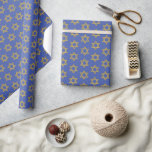 Happy Hanukkah Chanukah Holiday Wrapping Paper Geschenkpapier<br><div class="desc">Imitate simulierte Goldfoliengestaltung ist in diesem Design integriert. Sie finden zusätzliche Koordinationsgegenstände in unserer Kollektion "Happy Hanukkah Chanukah".</div>