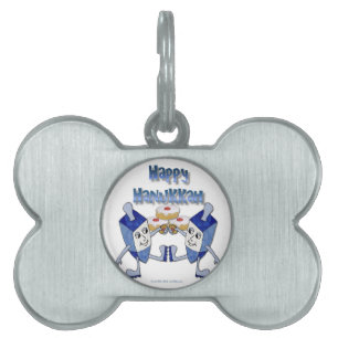 Happy Hanukkah Dancing Dreidels Jelly Doughnut Tiermarke