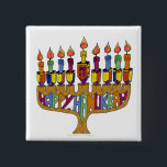 Happy Hanukkah Dreidels Menorah Button<br><div class="desc">Sie sehen die Lee Hiller Design Collection. Bekleidung,  Geschenke & Sammlerstücke Lee Hiller Fotografie oder Digital Art Collection. Sie können ihre Naturfotografie unter http://HikeOurPlanet.com/ ansehen und ihrem Wanderblog im Hot Springs Nationalpark folgen.</div>