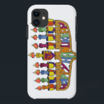 Happy Hanukkah Dreidels Menorah iPhone 11 Hülle<br><div class="desc">Sie sehen die Lee Hiller Design Collection. Bekleidung,  Geschenke & Sammlerstücke Lee Hiller Fotografie oder Digital Art Collection. Sie können ihre Naturfotografie unter http://HikeOurPlanet.com/ ansehen und ihrem Wanderblog im Hot Springs Nationalpark folgen.</div>