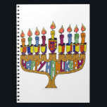 Happy Hanukkah Dreidels Menorah Notizblock<br><div class="desc">Sie sehen die Lee Hiller Design Collection. Bekleidung,  Geschenke & Sammlerstücke Lee Hiller Fotografie oder Digital Art Collection. Sie können ihre Naturfotografie unter http://HikeOurPlanet.com/ ansehen und ihrem Wanderblog im Hot Springs Nationalpark folgen.</div>
