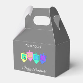 Happy Hanukkah Englisch Hebrew Geschenkschachtel