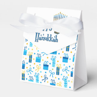 Happy Hanukkah Favor Box Geschenkschachtel