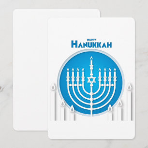 Happy Hanukkah Feiertagskarte