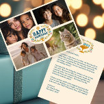 HAPPY HANUKKAH Floral Wreath Menorah Custom Fotos Feiertagskarte<br><div class="desc">Handgezeichnete Florale von mir für Sie. Klicken Sie auf "Personalisieren", um Ihren eigenen Text auf der Rückseite und die Fotos auf der Vorderseite der Karte zu bearbeiten oder den Schriftart oder die Farben zu ändern. Alles ist anpassbar. Stellen Sie sicher, dass Sie unter dem Kunstwerk Fotos hinzufügen, um das Design...</div>