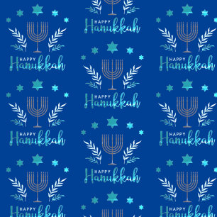 Happy Hanukkah Geschenkpapier