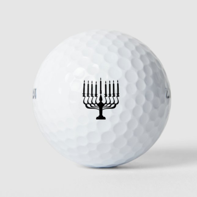 Happy Hanukkah Golfball (Vorderseite)