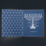 Happy Hanukkah Greetings Karte<br><div class="desc">Digitale Kunst</div>