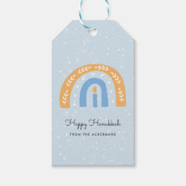 Happy Hanukkah | Hanukkah-Geschenketiketten Geschenkanhänger