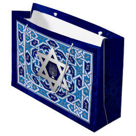 Happy Hanukkah / Happy Chanukah Große Geschenktüte