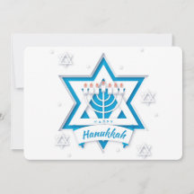Happy Hanukkah Holiday Card