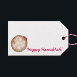 Happy Hanukkah Jelly Donut Doughnut Sufganiyah Geschenkanhänger<br><div class="desc">Eine originelle Marker-Illustration einer köstlichen Gelee, die mit Puderzucker überzogen ist. Perfekt für Hanukkah! Diese Chanukah Illustration ist auch auf anderen Produkten verfügbar. Sehen Sie nicht, wonach Sie suchen? Brauchen Sie Hilfe bei der Anpassung? Kontaktieren Sie Rebecca, um etwas für Sie entworfen zu haben.</div>