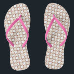 Happy Hanukkah Jelly Donut Doughnut Sufganiyot Flip Flops<br><div class="desc">Mit einer originellen Marker-Abbildung einer köstlichen Gelee überzogen mit Puderzucker! Diese Chanukah Illustration ist auch auf anderen Produkten verfügbar. Sehen Sie nicht,  wonach Sie suchen? Brauchen Sie Hilfe bei der Anpassung? Kontaktieren Sie Rebecca,  um etwas für Sie entworfen zu haben.</div>