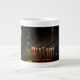Happy Hanukkah Jumbo-Tasse