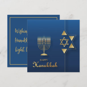 Happy Hanukkah Karte