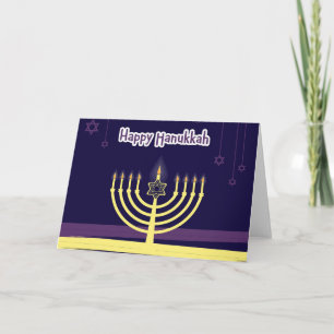 Happy Hanukkah Karte