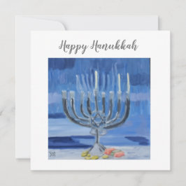 Happy Hanukkah Karte