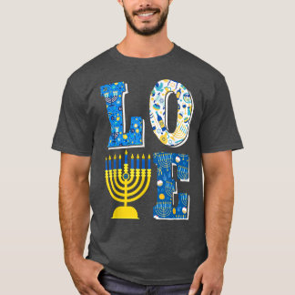 Happy Hanukkah Liebe Chanukah 2021 Menorah Matchin T-Shirt