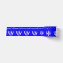 Happy Hanukkah Menorah David' Fave Ripsband