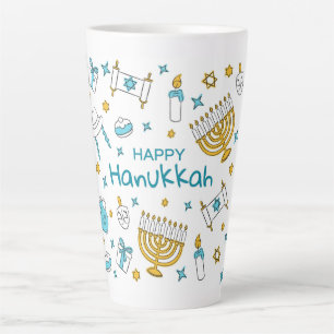 Happy Hanukkah Milchtasse