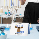 Happy Hanukkah Moose Personalisierte Hanukkah Card Feiertagskarte<br><div class="desc">Möchten Sie,  dass die auf Ihrer Liste eine moosed Happy Hanukkah mit dieser lustigen Elch Holiday Card,  die vollständig angepasst werden kann,  um genau zu sagen,  was Sie gewollt! Fügen Sie Familiennamen oder Firmennamen hinzu.</div>