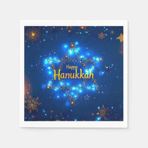 Happy Hanukkah Napkins Serviette